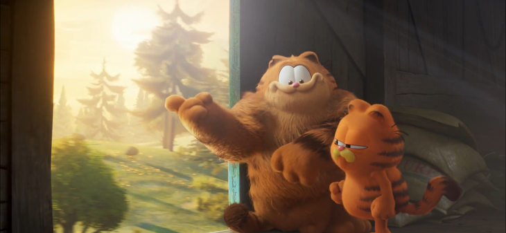 Chris Pratt và Samuel l. Jackson hóa cặp cha con nhà mèo cực quậy trong The Garfield Movie - Ảnh 10.