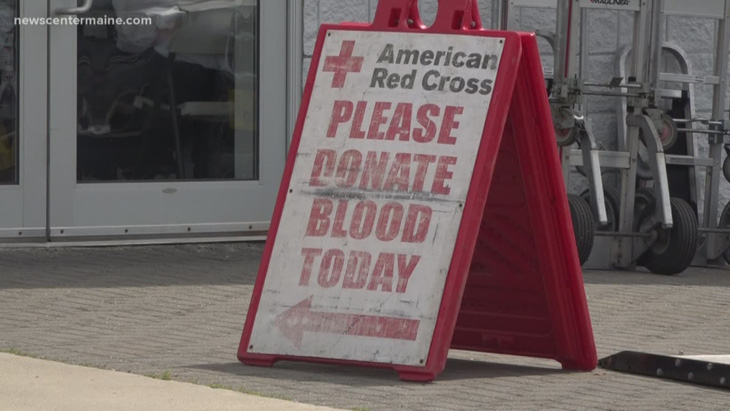 Kêu gọi hiến máu của Hội chữ thập đỏ Mỹ.