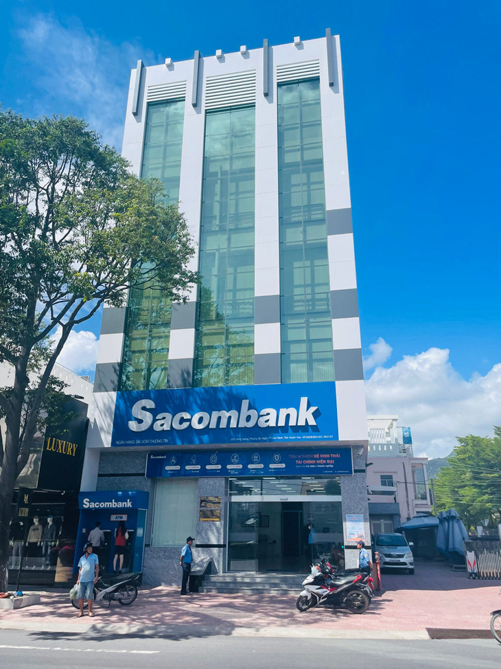 Sacombank - phòng giao dịch Cam Ranh - Ảnh: Sacombank