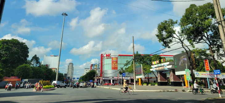 Một góc khu vực trung tâm thành phố Cần Thơ - Ảnh: CHÍ QUỐC