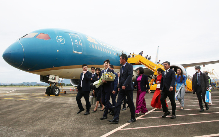 Sân bay Vân Đồn lần đầu đón chuyến bay từ Hokkaido, Nhật Bản