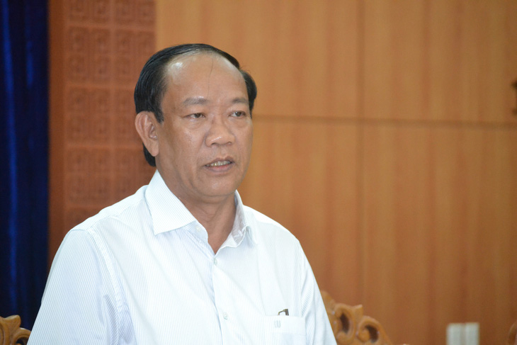 Ông Đinh Văn Thu, nguyên chủ tịch UBND tỉnh Quảng Nam, trước đây từng bị kỷ luật cảnh cáo - Ảnh: LÊ TRUNG