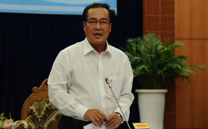 Ông Huỳnh Khánh Toàn, nguyên phó chủ tịch UBND tỉnh Quảng Nam - Ảnh: LÊ TRUNG