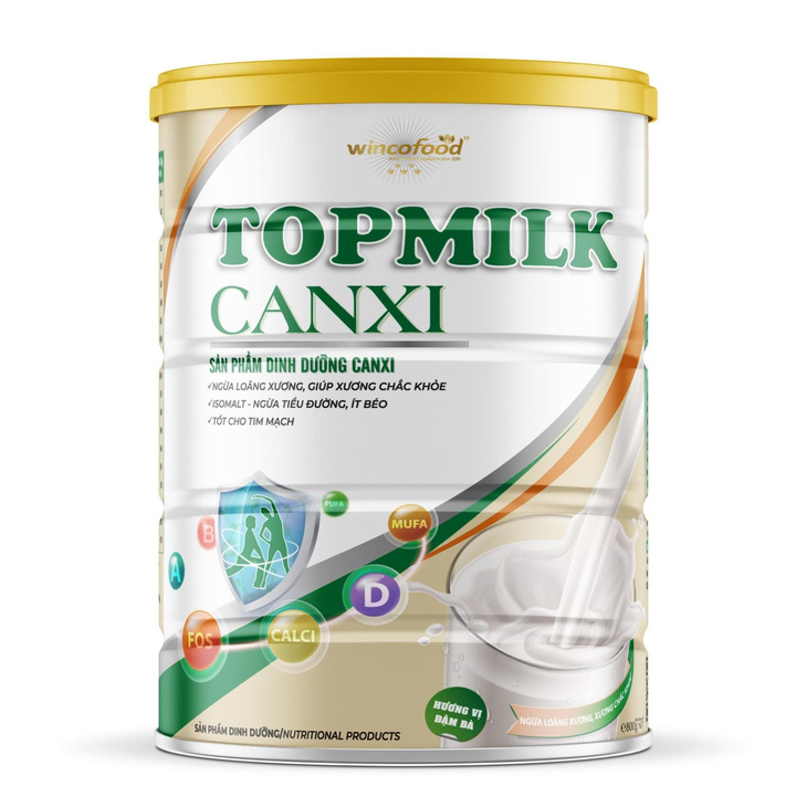 Topmilk canxi - Nguồn dinh dưỡng an lành, ít béo - Ảnh 1.