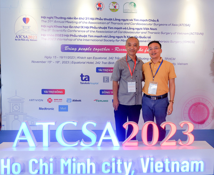 Hội nghị Phẫu thuật Lồng ngực và Tim mạch Châu Á (ATCSA 2023) trở lại Việt Nam sau 9 năm - Ảnh: Trinh Trần