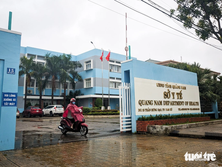 Trụ sở của Sở Y tế tỉnh Quảng Nam trên đường Trần Hưng Đạo, TP Tam Kỳ - Ảnh: TẤN LỰC 