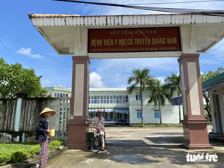 Trụ sở Bệnh viện Y học cổ truyền Quảng Nam trên đường Nguyễn Chí Thanh, TP Tam Kỳ - Ảnh: LÊ TRUNG 