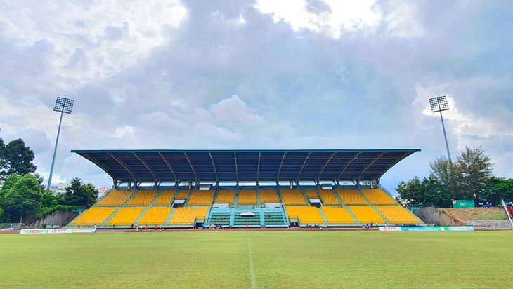 Sân vận động Cần Thơ là nơi tổ chức lễ kỷ niệm 20 năm thành phố trực thuộc trung ương - Ảnh: TRUNG PHẠM
