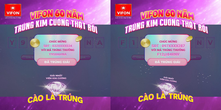 Trúng kim cương, đồng tiền vàng nhưng khách hàng bất ngờ từ chối nhận - Ảnh 2.