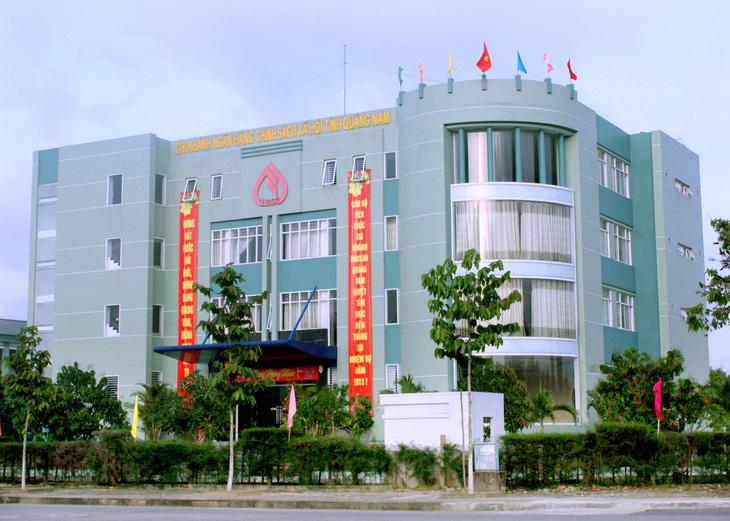 Trụ sở Ngân hàng Chính sách xã hội chi nhánh tỉnh Quảng Nam tại TP Tam Kỳ - Ảnh: VBSP 