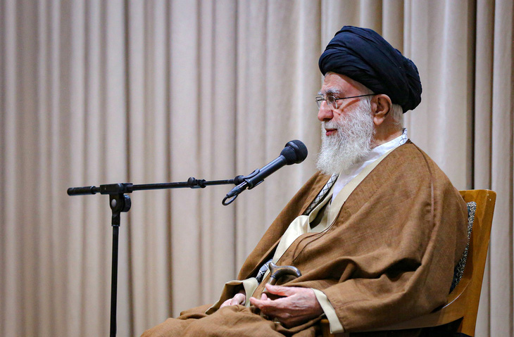 Lãnh đạo tối cao Iran Ayatollah Ali Khamenei - Ảnh: REUTERS