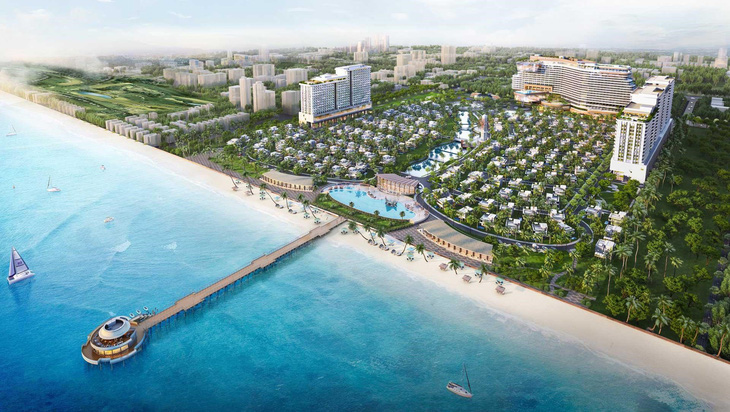 Mô hình tổ hợp quy mô lớn, bãi biển riêng sẽ là giải pháp giúp TP Vũng Tàu &quot;nâng hạng&quot; du khách