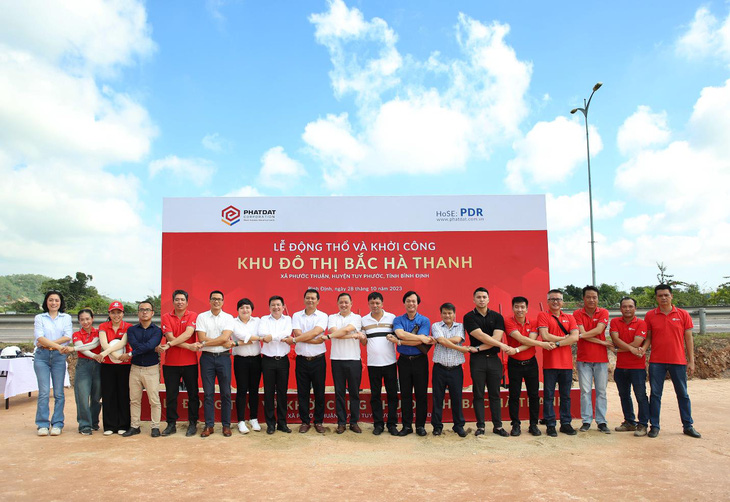 Phát Đạt chính thức khởi công và triển khai xây dựng dự án khu đô thị Bắc Hà Thanh vào ngày 28-10-2023