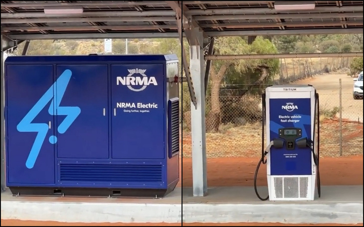 Dùng máy phát điện chạy dầu diesel để vận hành… trạm sạc xe điện