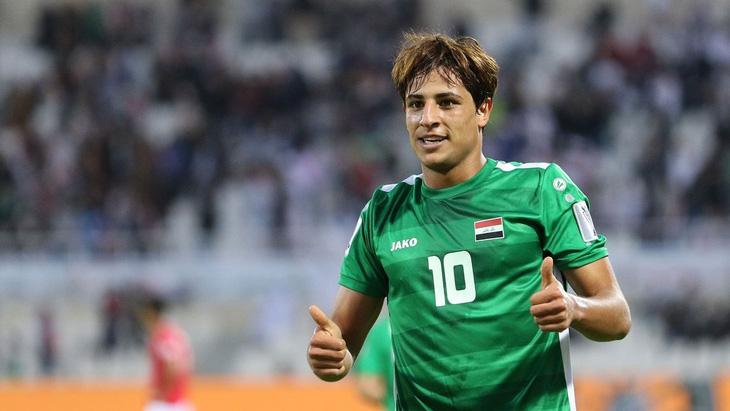 Mohanad Ali từng ghi bàn vào lưới đội tuyển Việt Nam - Ảnh: Soccer Iraq