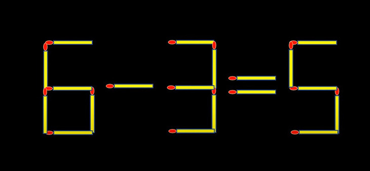 Thử tài IQ: Di chuyển một que diêm để 1 7-1=3 thành phép tính đúng - Ảnh 4.