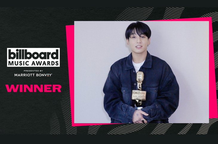 Jungkook là nghệ sĩ đầu tiên giành giải Bài hát Kpop hàng đầu toàn cầu của Billboard - Ảnh: Billboard