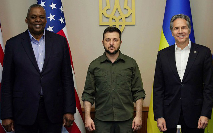 Mỹ cam kết sát cánh dài lâu bên tổng thống Ukraine