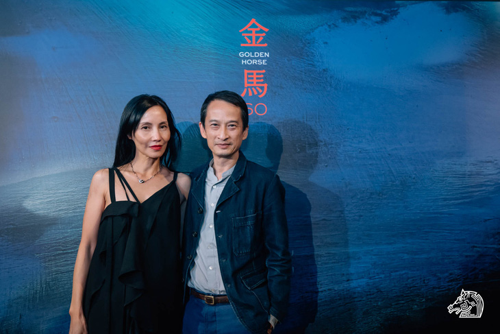 Đạo diễn Trần Anh Hùng và vợ Trần Nữ Yên Khê tại Liên hoan phim Kim Mã