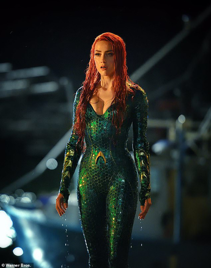 Nhân vật Mera do Amber Heard đảm nhận lộ diện trong Aquaman 2 bác bỏ nghi vấn bị cắt vai
