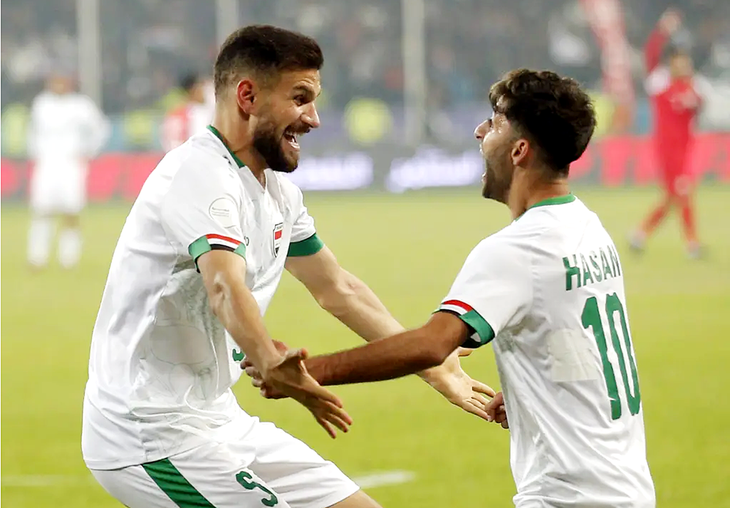 Tuyển Iraq được đánh giá sẽ đánh bại chủ nhà Việt Nam - Ảnh: Iraq soccer