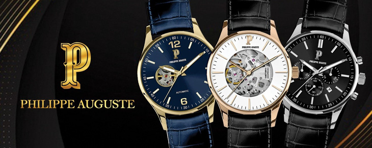 Đồng hồ Philippe Auguste dành riêng cho quý ông với ưu đãi 20%