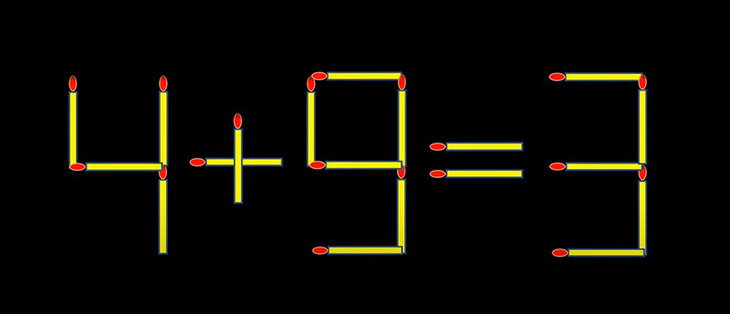 Thử tài IQ: Di chuyển một que diêm để 7-1+9=3 thành phép tính đúng - Ảnh 4.