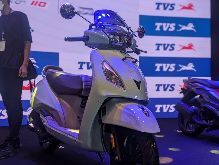 TVS của Ấn Độ mở bán 5 mẫu xe gắn máy tại thị trường Việt Nam thông qua nhà phân phối Minh Long Motors - Ảnh: Q.A