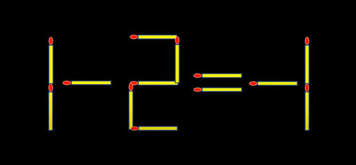 Thử tài IQ: Di chuyển một que diêm để 1-2=7 thành phép tính đúng- Ảnh 2.