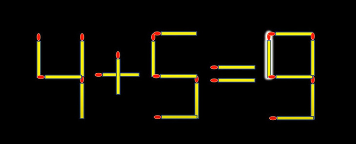 Thử tài IQ: Di chuyển một que diêm để 7-1+9=3 thành phép tính đúng - Ảnh 1.