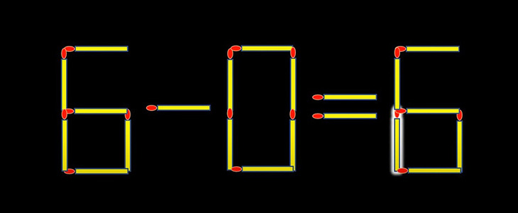 Thử tài IQ: Di chuyển một que diêm để 8-3=1-1 thành phép tính đúng- Ảnh 4.