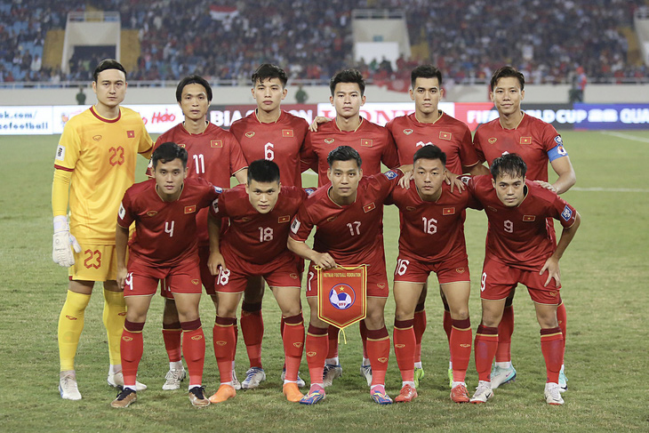 Tuyển Việt Nam khả năng cao sẽ giữ bộ khung đá chính tại vòng loại World Cup 2026 cho đấu trường Asian Cup 2023 - Ảnh: HOÀNG TÙNG