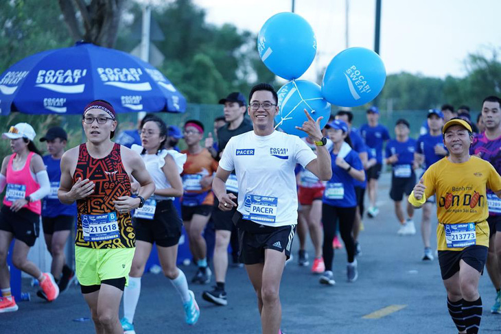 Giải chạy Pocari Sweat Run Việt Nam 2023: Ấn tượng từ những bước chạy nhỏ nhất- Ảnh 4.