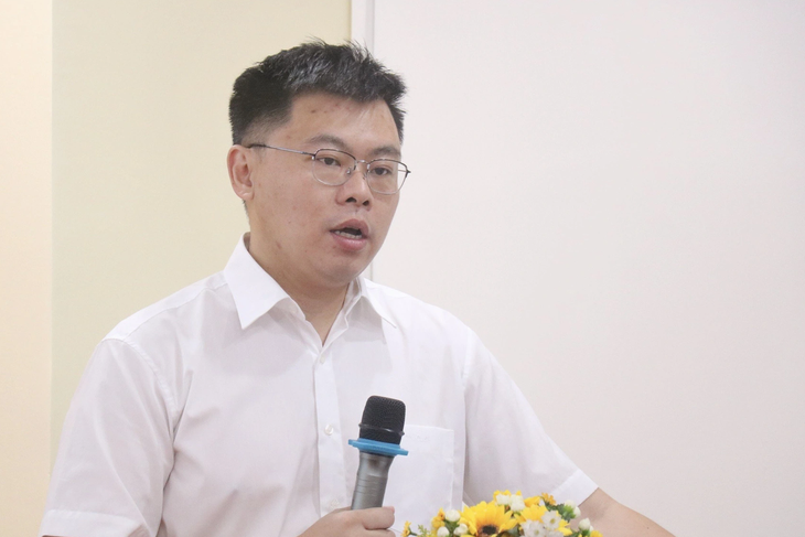 Ông Trương Minh Huy Vũ - phó viện trưởng Viện Nghiên cứu phát triển - Ảnh: CẨM NƯƠNG