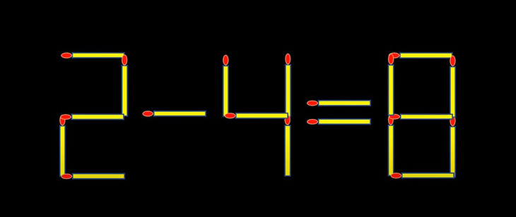 Thử tài IQ: Di chuyển 2 que diêm để 8-3=7 thành phép tính đúng- Ảnh 3.