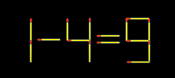 Thử tài IQ: Di chuyển một que diêm để 4+3=-7 thành phép tính đúng- Ảnh 5.