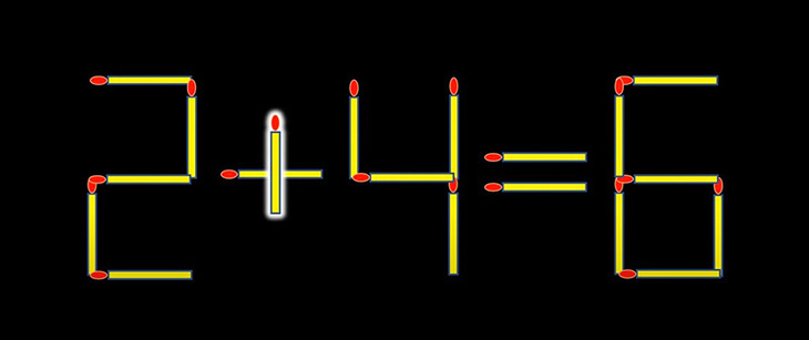 Thử tài IQ: Di chuyển 2 que diêm để 8-3=7 thành phép tính đúng- Ảnh 4.