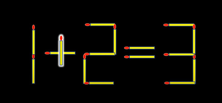 Thử tài IQ: Di chuyển 2 que diêm để 8-3=7 thành phép tính đúng- Ảnh 6.