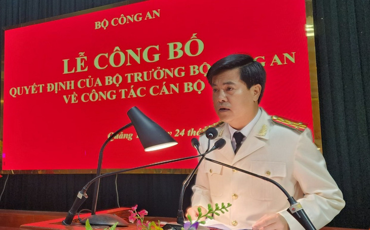 Đại tá Nguyễn Đức Hải được Bộ Công an điều động, bổ nhiệm làm giám đốc Công an tỉnh Quảng Trị - Ảnh: TR.T.