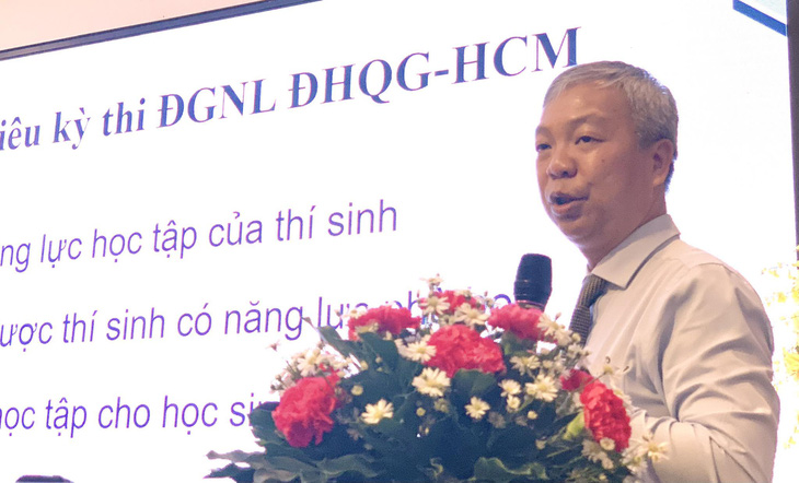Ông Nguyễn Quốc Chính công bố thông tin về kế hoạch tổ chức kỳ thi đánh giá năng lực năm 2024 và định hướng năm 2025