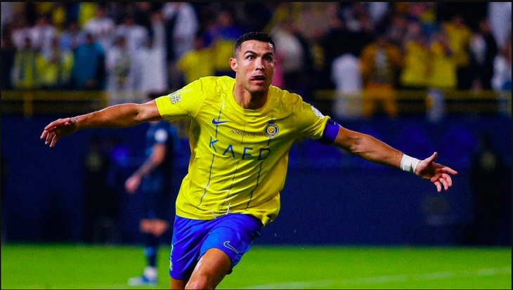 Ronaldo lập cú đúp giúp Al Nass thắng đậm - Ảnh: ANFC