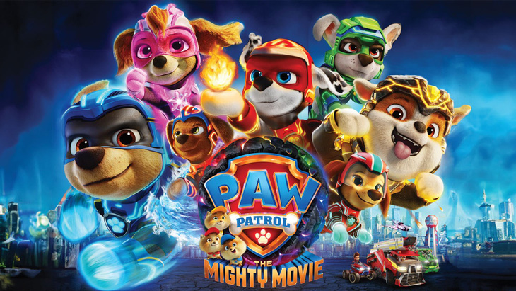 PAW Patrol: The Mighty Movie mở màn ở vị trí đầu tiên tại Mỹ với tổng doanh thu 22,8 triệu USD trong tuần đầu tiên công chiếu