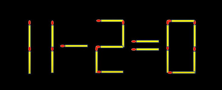 Thử tài IQ: Di chuyển một que diêm để 2-9=1 thành phép tính đúng- Ảnh 3.