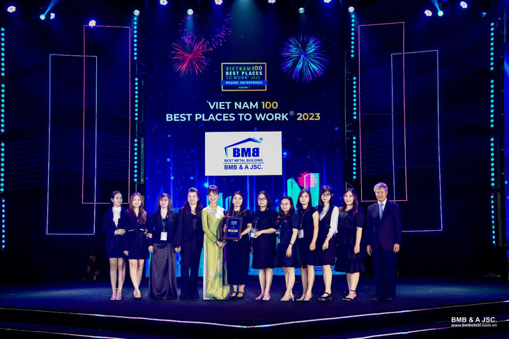 Giải thưởng &quot;Top 100 Nơi làm việc tốt nhất Việt Nam&quot;