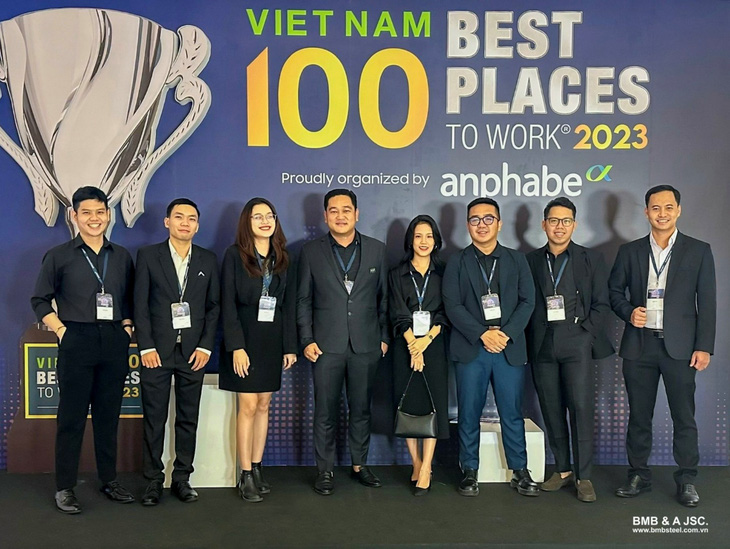 BMB Steel nhận giải ‘Top 100 Nơi làm việc tốt nhất Việt Nam’- Ảnh 3.