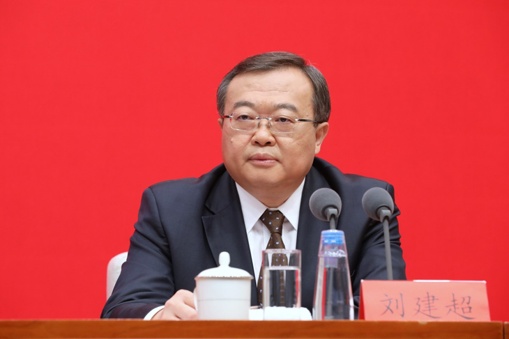Ông Lưu Kiến Siêu - ủy viên Trung ương Đảng, trưởng Ban Liên lạc đối ngoại Trung ương Đảng Cộng sản Trung Quốc, cựu đại sứ Trung Quốc tại Philippines - Ảnh: GETTY IMAGES