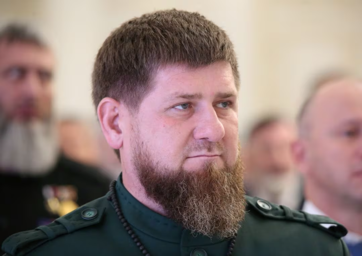 Ông Ramzan Kadyrov, lãnh đạo Cộng hòa Chechnya thuộc Nga - Ảnh: REUTERS