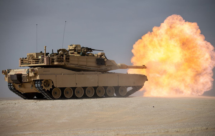 Xe tăng Abrams M1A1 của Mỹ - Ảnh: POPULAR MECHANICS
