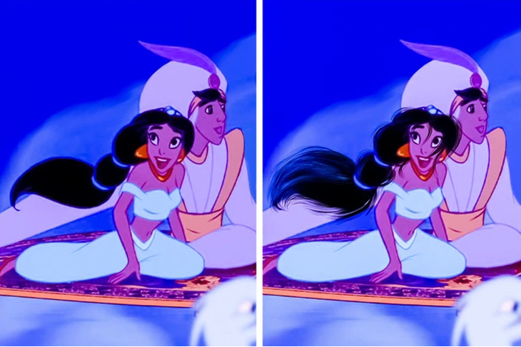Nhân vật Jasmine trong phim Aladdin. 