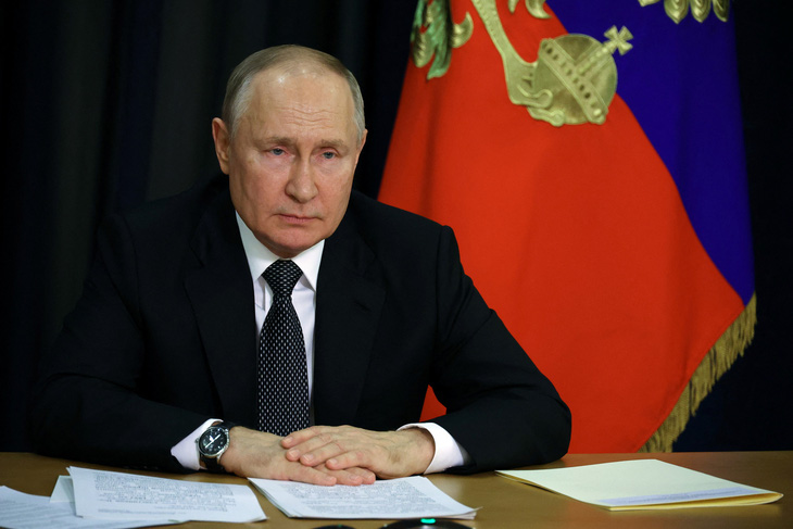 Tổng thống Nga Vladimir Putin - Ảnh: REUTERS